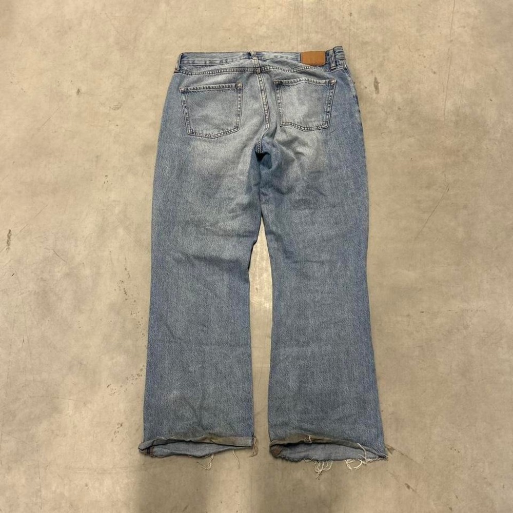Y2K Light Wash Low Rise Bootcut Jeans